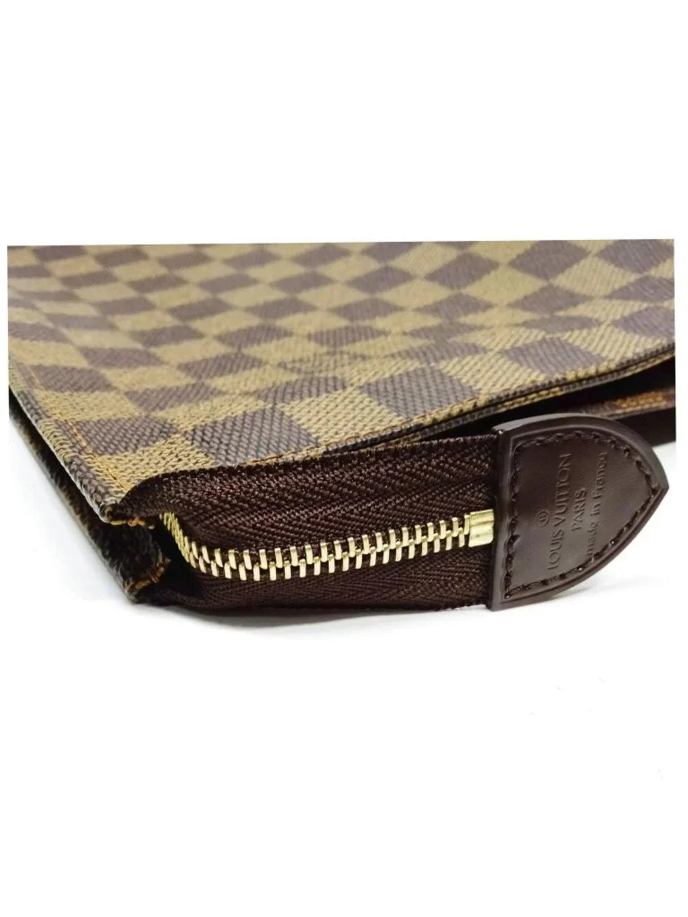 Authentic Louis Vuitton Damier Ebene Toiletry 26 Pouch Bag